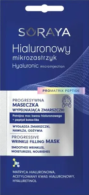 Obrázok produktu pre Soraya Hialuronic Micro-Splash progresívna maska na vyplnenie vrások, 8 ml