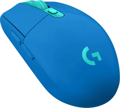 Zdjęcie produktu dla Logitech G G305, Po prawej stronie, Optyczny, RF Wireless, 12000 DPI, 1 ms, Niebieski