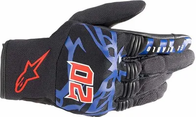 Immagine prodotto di Guanti da moto Alpinestars FQ20 Copper, nero/blu/rosso, S