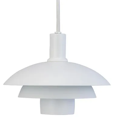 Produktbild von Pendelleuchte LED, Hängelampe, Deckenlampe Pendel, Pendellampe Esstisch, Pendelleuchte für Wohnzimmer, Skandinavische Design, Morph weiß D21