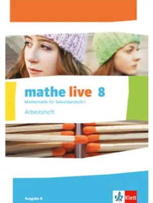 Obrázok produktu pre mathe live. Arbeitsheft mit Lösungsheft 8. Schuljahr. Ausgabe N