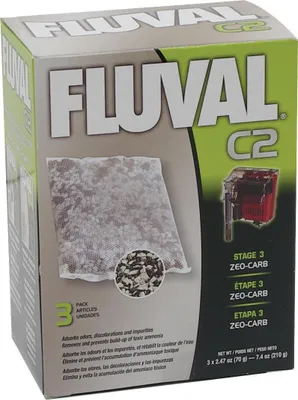 Produktbild von Fluval Zeo-Carb für C2-Filter 3 x 70 g