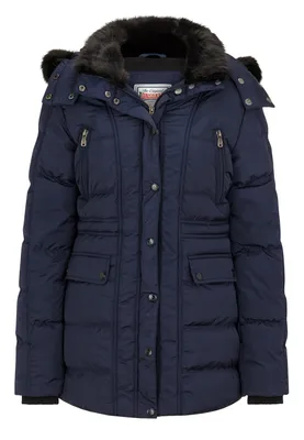 Zdjęcie produktu dla Damowa kurtka zimowa z kapturem LOUTH Dark Navy S Lonsdale