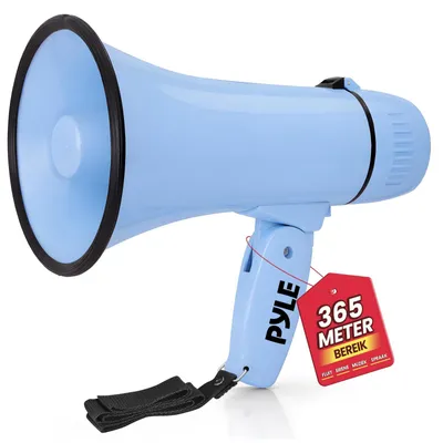 Produktbild von Megaphon Lautsprecher Handlautsprecher - 20 W - Sirene, Aufnahme und AUX-Eingang - Tragbar