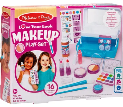 Produktbild von Melissa & Doug Love Your Look Makeup Set, Make-up-Set für Kinder, 3 Jahr(e), Mehrfarbig, 16 Stück(e)