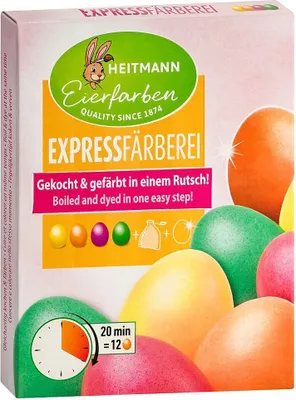 Image de Heitmann 1024469 Couleurs pour œufs de Pâques Express Set