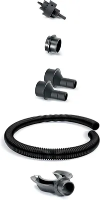 Productafbeelding van Regenton Accessoireset - Vat Aansluiting - Water Opvangen - Snelle Installatie - 6 Delig - Grijs