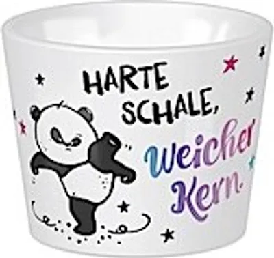 Produktbild von Eierbecher mit Motiv "Harte Schale, weicher Kern - Sheepworld 45391