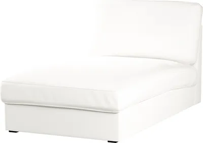 Produktbild von Dekoria Bezug für Kivik Recamiere Sofa, weiss, Bezug für Kivik Recamiere