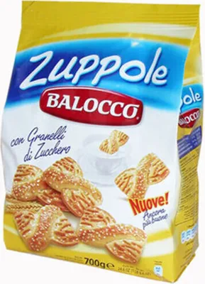 Produktbild von Balocco Zuppole Biscotti Kekse (700g Beutel)