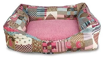 Imagen del producto de Arquivet Bett, diseño cuadrado, con motivos de corazones y rayas, 60 x 55 x 18 cm, 800 g