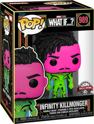 Produktbild von Marvel What If…? Infinity Killmonger 989 Special Edition - Funko Pop!