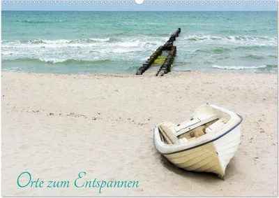 Produktbild von Orte zum Entspannen (Wandkalender 2025 DIN A2 quer), CALVENDO Monatskalender