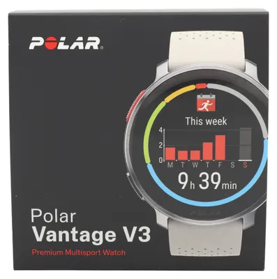 Produktbild von Polar Vantage V 3 Vantage V3, 3,53 cm (1.39"), AMOLED, Touchscreen, 32 GB, GPS, 57 g