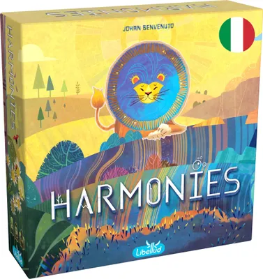 Produktbild von Asmodee, Harmonies, Brettspiel, 10+ Jahre, 1-4 Spieler, italienische Ausgabe