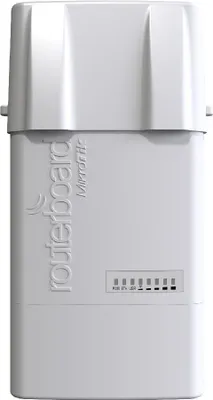 Produktbild von Mikrotik BaseBox 5, 4.9 - 5.9, -30 - 60 °C, IEEE 802.11a, IEEE 802.11n, Wi-Fi, Ethernet (RJ-45), USB Type-A, Grau