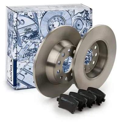 Produktbild von VAICO Bremsenset Hinten Bremsscheiben Beläge Satz für VW GOLF VI (5K1) 282mm