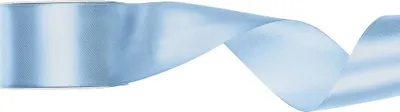 Produktbild von 25m Satin Geschenkband nebelgrau 5cm breit