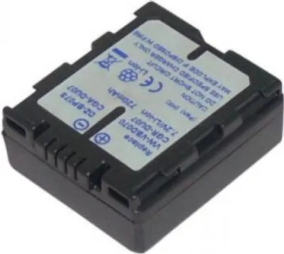 Produktbild von PowerSmart 720mAh Akku für Panasonic VDR-M55E-S, VDR-M70, VDR-M70B, VDR-M70EG-S, VDR-M70K, VDR-M70PP, VDR-M75, VDR-M75E-S