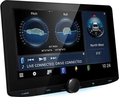 Produktbild von Kenwood DMX9724XDS | 1-DIN Digital Media Receiver mit 10,1 Zoll HD-Display