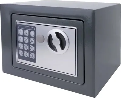 Produktbild von Digitale Stahlsicherheits-Tresor Loranzo – 4,6L – Elektronische Verriegelung – 2 Schlüssel – Wandmontage – Für Zuhause und Büro