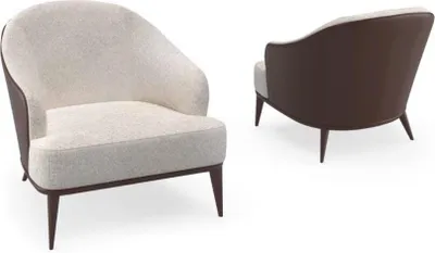 Zdjęcie produktu dla Fotel fotel nowoczesny design salon brązowy styl fotel tv