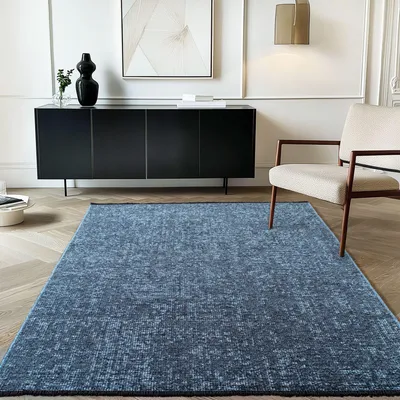 Obrázek produktu pro Carpetsale24 Bavln?ný Koberec Chenille Pratelný Boho Styl Protiskluzový M?kký Koberec do Obývacího Pokoje a Ložnice, Velikost: 120x170 cm
