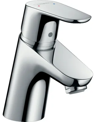 Produktbild von Hansgrohe Focus 70 Waschtischmischer Chrom mit Push-Open Ablaufgarnitur