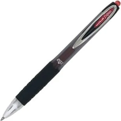 Obrázek produktu pro Uni-Ball Signo 10.1.0216, Zasouvací gelové pero, Červená, Černá, Červená, Nerezová ocel, Plast, Guma, 0,7 mm, Kov