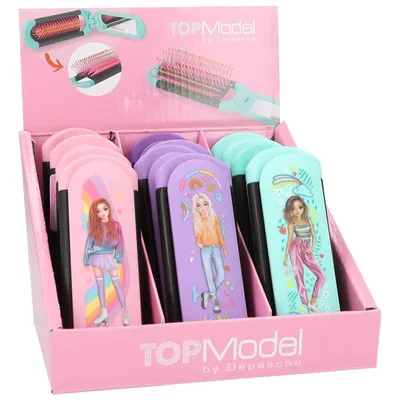 Produktbild von DEPESCHE TopModel Stab Klapphaarbürste 0