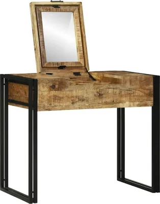 Produktbild von vidaXL Schlafzimmer-Frisiertische mit Speicher Braun Massivholz Mango