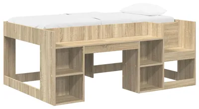 Immagine prodotto di Telaio del letto con storage Rovere Sonoma 80 x 160 cm