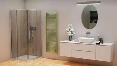 Obrázok produktu pre Teleso kúpeľňové rúrkové Isan Grenada RADIUS 935/600 CHROM DGRR09350600SK