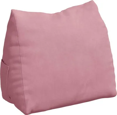 Immagine prodotto di vidaXL Cuscino per la schiena rosa 60 x 20 x 50 cm in velluto a coste