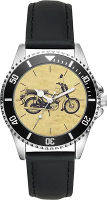 Produktbild von KIESENBERG Herrenuhr Armbanduhr Simson S51 Roller Geschenk Fan Artikel Zubehör Fanartikel Analog Quartz Uhr L-20149