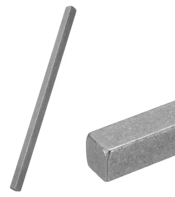 Vierkantstahlstange 1/2 x 1/2 x 11,8 Zoll, 45# kaltgezogen