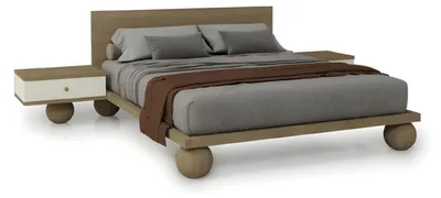 Produktbild von Luxus Doppelbett Ehebett Betten Design Bett Schlafzimmer Möbel Einrichtung