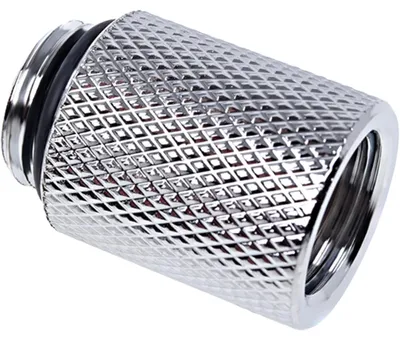 Zdjęcie produktu dla Alphacool 17257, Nikiel, Srebrny, 1/4", Męska/Żeńska, 18 mm, 20 mm, 18 mm