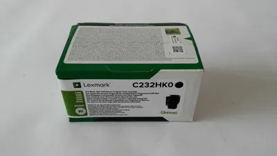 Produktbild von Lexmark C232HK0, 3000 Seiten, Schwarz, 1 Stück(e)