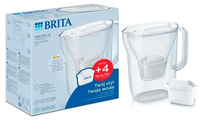 Obrázok produktu pre Filterkanne brita style essential+4 maxtra pro pure performance (weiß)