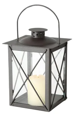 Image de Boltze Laterne Farol Windlicht ohne Kerzen Dekoration für Wohnung Hähe 20 cm