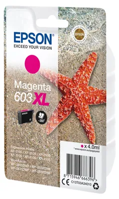 Produktbild von Epson Tintenpatrone magenta 603 XL                    T 03A3