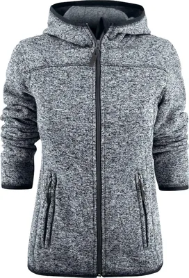 Produktbild von Damen Fleecejacke Santa Ana, 320 g/m², innen gebürstet, mit Reißverschlusstaschen