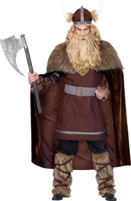 Produktbild von Furchtloser Wikinger Umhang Deluxe