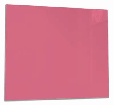 Produktbild von Wallario Herdabdeckplatte aus Glas, Größe 60 x 52 cm 1-teilig, Motiv Pastellrot