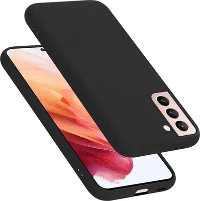 Produktbild von Cadorabo Schutzhülle für Samsung Galaxy S21 5G Hülle in Schwarz Handyhülle Case Cover TPU Etui