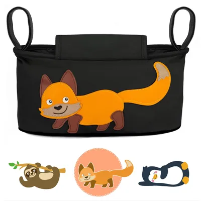 Image de Omgoods - Organisateur de poussette avec espace de rangement pratique