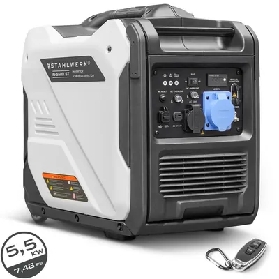 Obrázek produktu pro STAHLWERK IG-5500 ST Invertorový benzínový generátor 5,5 kW / 7,48 k
