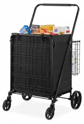 Immagine prodotto di InAndOutdoorMatch - Carrello per la spesa - Pieghevole