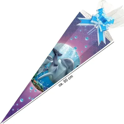 Produktbild von Stylex Schultüte Pets Haustiere 50 cm gefüllt